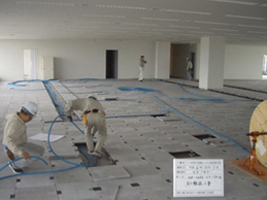 telecom_4 フロア配線工事